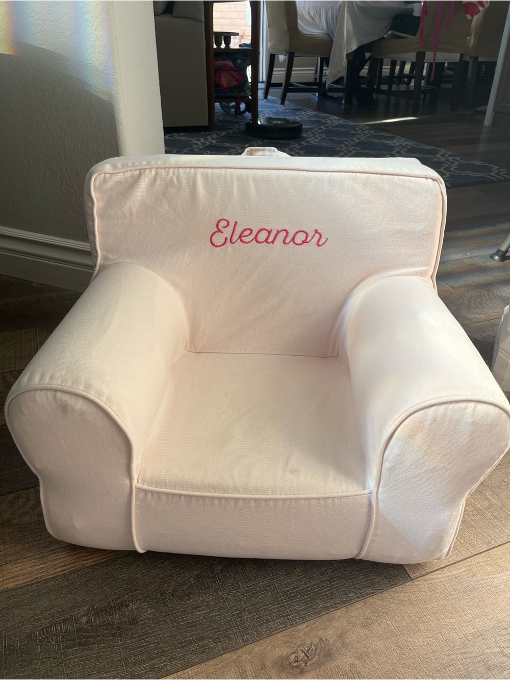 Pottery Barn Kids My First Anywhere Chair Slipcover- Smallest Size!